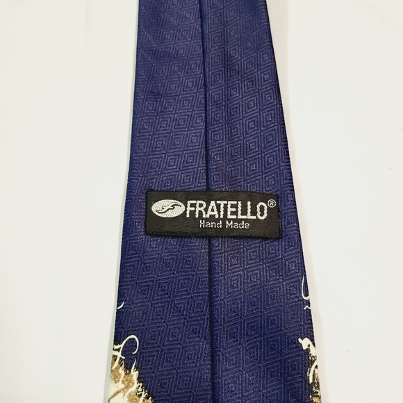 Einstein silk tie. - Picture 3 of 3